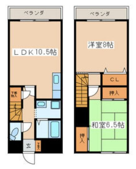 プラーティット本中山の間取り