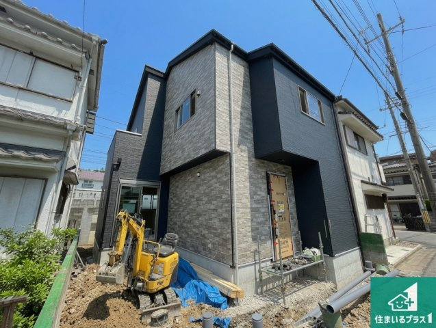 八幡市橋本東山本　第1期　新築一戸建ての外観|現在建築中！落ち着いた街並みで新生活を始めることが出来そう！周辺の物件も併せてご紹介させて頂きます！