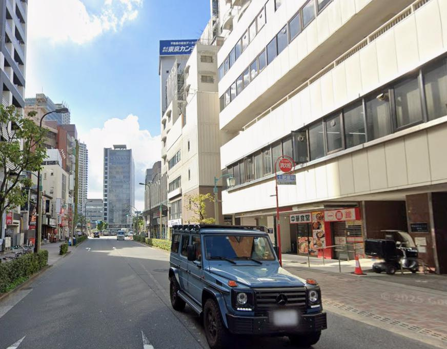品川区上大崎２丁目の事務所の周辺