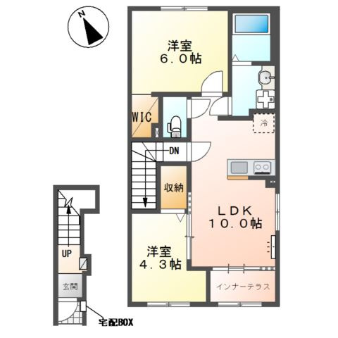 プリメゾン東郷の間取り