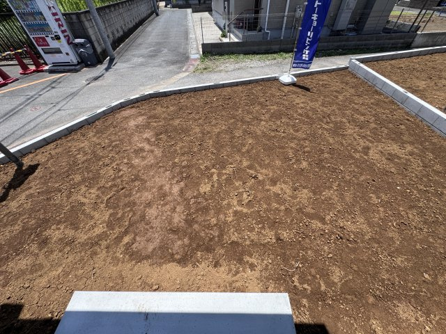 三郷市戸ケ崎新築戸建の庭|リビング前・南側庭スペース