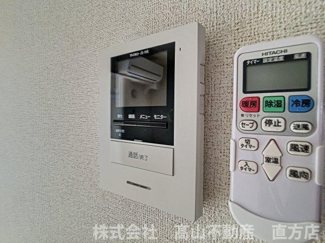 直方市大字感田のアパートのセキュリティ