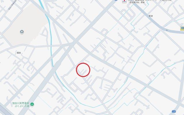 加古川市加古川町粟津　　新築戸建の地図