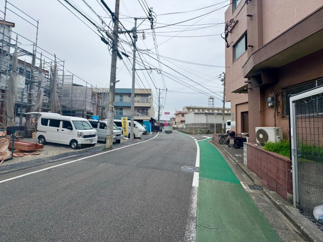 ーFor.M_フォルムー小倉北区宇佐町1丁目1期　【小倉北区　新築戸建て】の前面道路含む現地写真|現地撮影　2026,9,11　ーFor.M_フォルムー小倉北区宇佐町1丁目1期　【小倉北区　新築戸建て】
