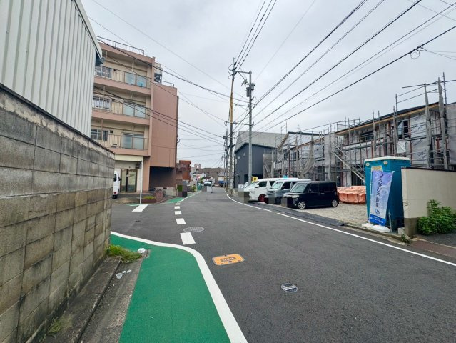 ーFor.M_フォルムー小倉北区宇佐町1丁目1期　【小倉北区　新築戸建て】の前面道路含む現地写真|現地撮影　2026,9,11　ーFor.M_フォルムー小倉北区宇佐町1丁目1期　【小倉北区　新築戸建て】