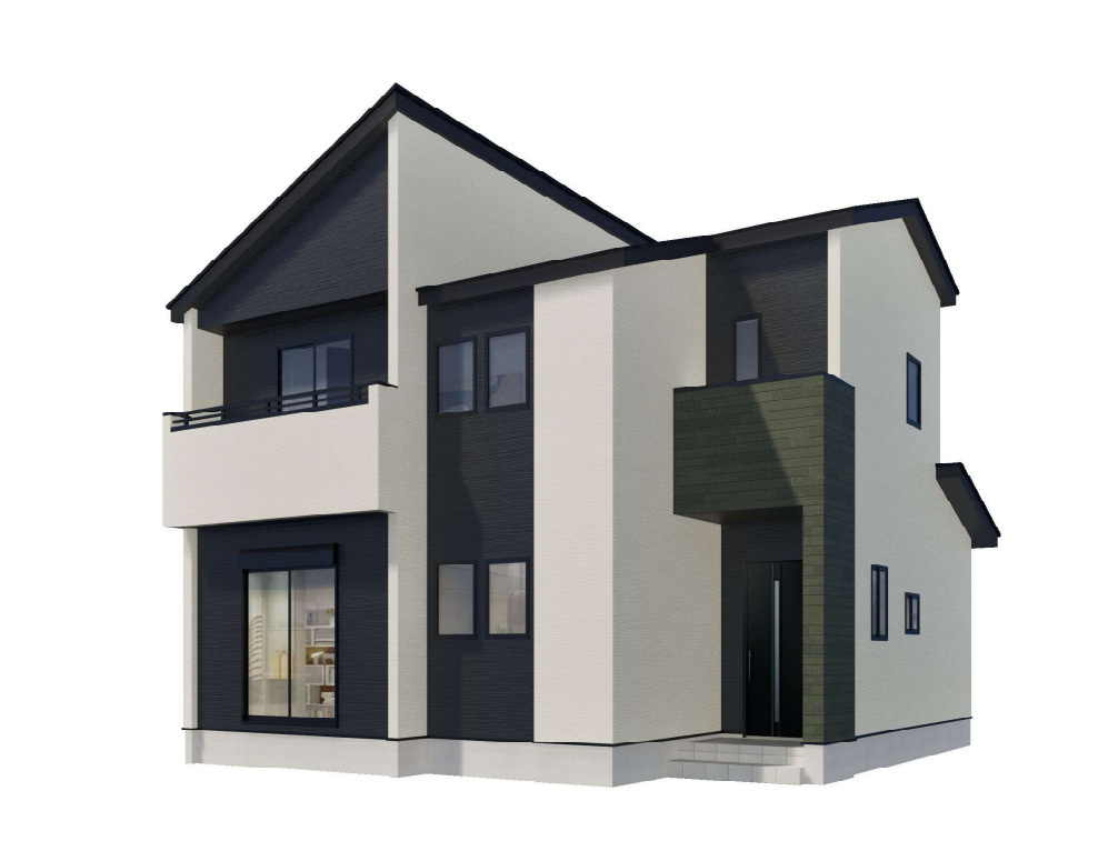 ーFor.M_フォルムー小倉北区宇佐町1丁目1期　【小倉北区　新築戸建て】の完成予想図|ーFor.M_フォルムー小倉北区宇佐町1丁目1期　【小倉北区　新築戸建て】