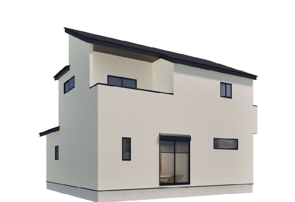 ーFor.M_フォルムー小倉北区宇佐町1丁目1期　【小倉北区　新築戸建て】の完成予想図|ーFor.M_フォルムー小倉北区宇佐町1丁目1期　【小倉北区　新築戸建て】