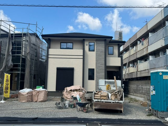 ーFor.M_フォルムー小倉北区宇佐町1丁目1期　【小倉北区　新築戸建て】の外観|現地撮影　2026,6,9　ーFor.M_フォルムー小倉北区宇佐町1丁目1期　【小倉北区　新築戸建て】