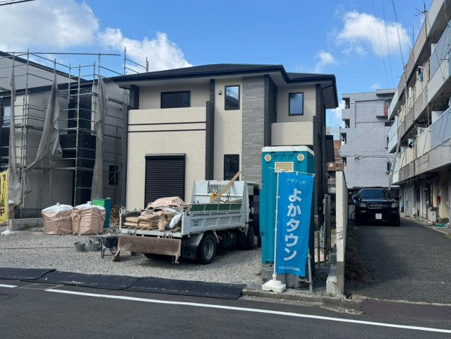 ーFor.M_フォルムー小倉北区宇佐町1丁目1期　【小倉北区　新築戸建て】の前面道路含む現地写真|現地撮影　2026,6,9　ーFor.M_フォルムー小倉北区宇佐町1丁目1期　【小倉北区　新築戸建て】
