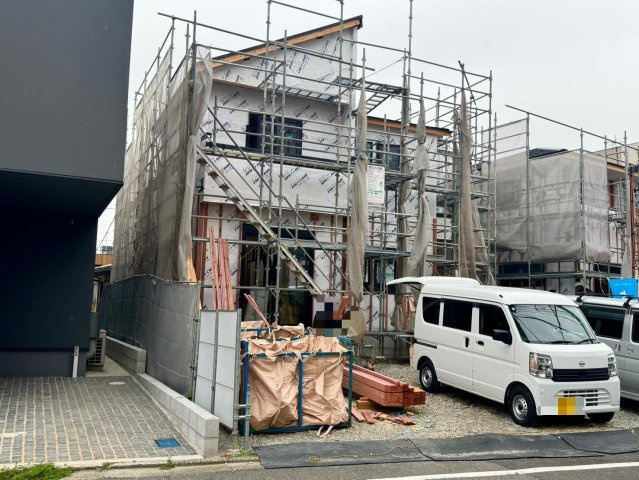 ーFor.M_フォルムー小倉北区宇佐町1丁目1期　【小倉北区　新築戸建て】の外観|現地撮影　2026,9,11　ーFor.M_フォルムー小倉北区宇佐町1丁目1期　【小倉北区　新築戸建て】