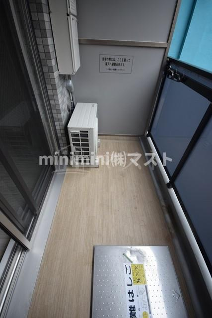 エスリード本町レジデンスのバルコニー
