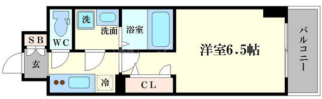 エスリード本町レジデンスの間取り