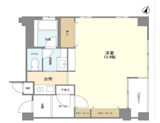 ルーア芦屋の間取り