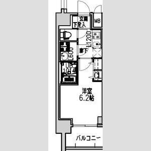 S-RESIDENCE布施aventraの間取り