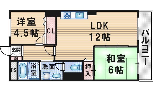 上野坂ハイツの間取り