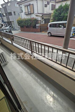 パピヨン四葉のバルコニー