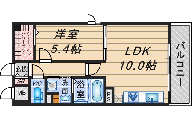 Vegaの間取り