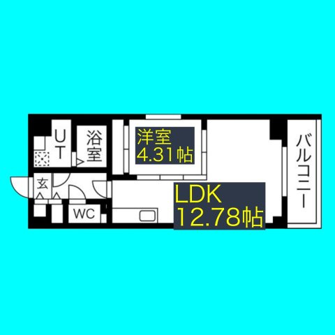 S-FORT熱田花町の間取り