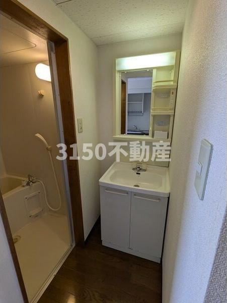 パルテネール北及Sの洗面所