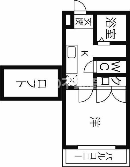 パルテネール北及Sの間取り