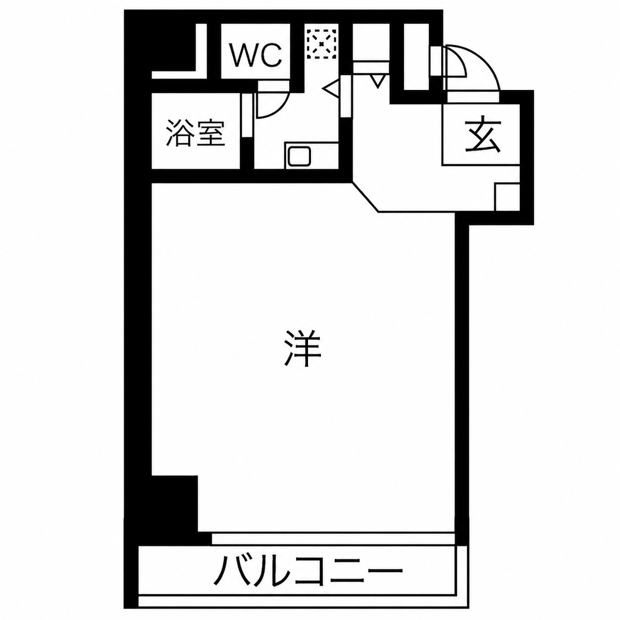 ディアコートセンバの間取り