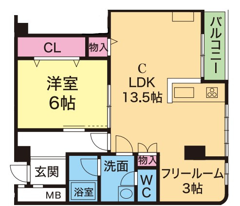 ＹＫビルの間取り