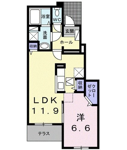 グラン　ベレットの間取り