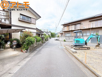 【前面道路含む現地写真】 | 葵区瀬名3丁目2期　新築戸建　3号地