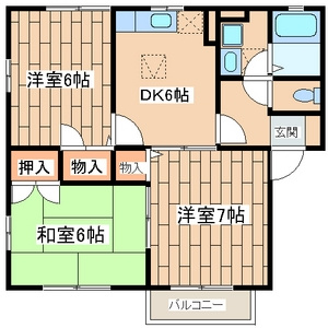 【間取り】 | スクエア中央林間1