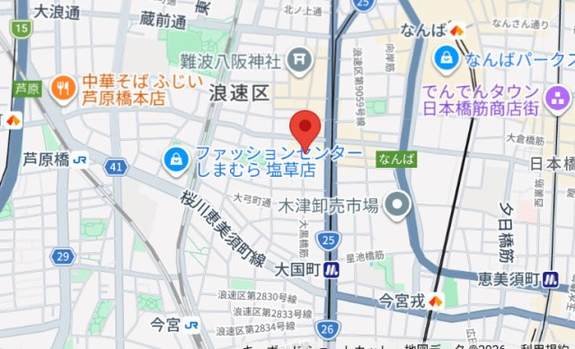 北村マンションの地図
