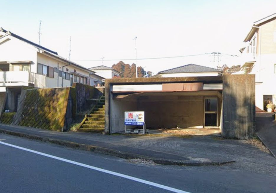 都城市志比田町の売地の外観