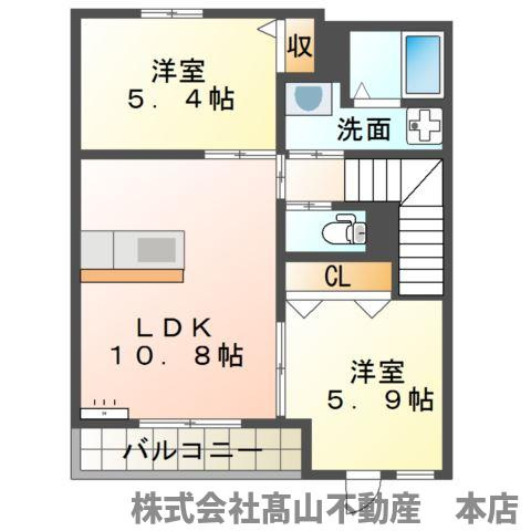ヴァリオス・ステイツの間取り