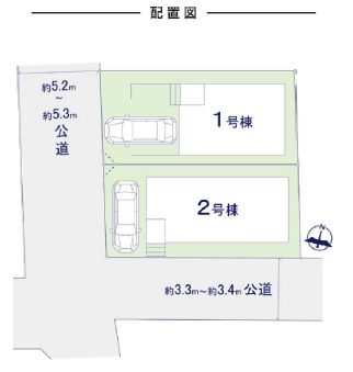 千葉市稲毛区轟町4丁目5期の区画図