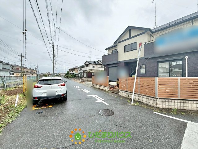 加須市久下　中古一戸建ての前面道路含む現地写真|2026/06/25　撮影