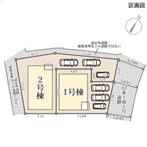 リーブルガーデン宜野湾市赤道の区画図