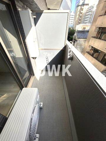 名古屋市中区丸の内１丁目の賃貸マンションのバルコニー