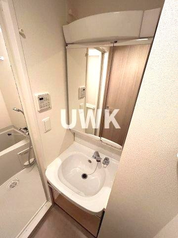 名古屋市中区丸の内１丁目の賃貸マンションの独立洗面台
