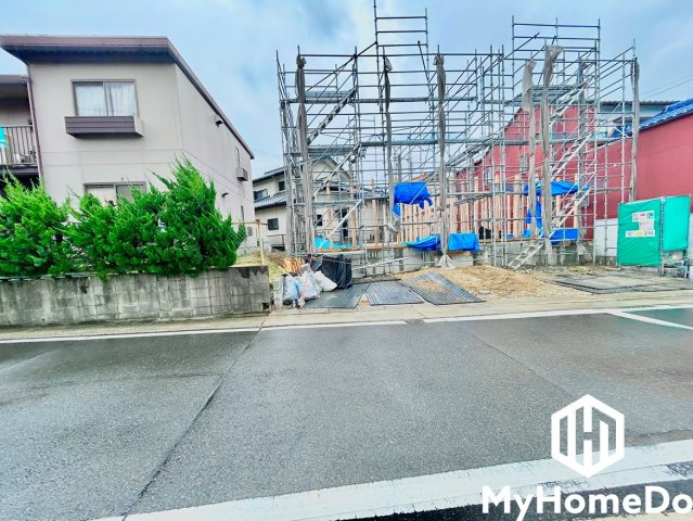 守山区白沢町の前面道路含む現地写真