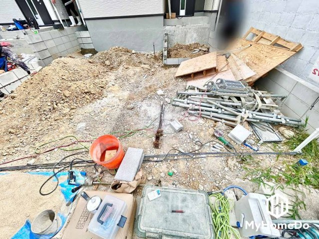 守山区白沢町の前面道路含む現地写真