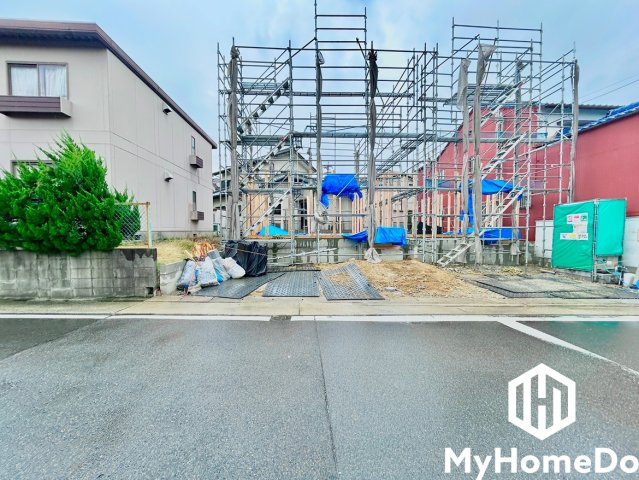 守山区白沢町の前面道路含む現地写真