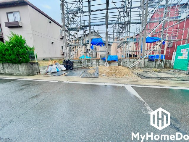 守山区白沢町の前面道路含む現地写真