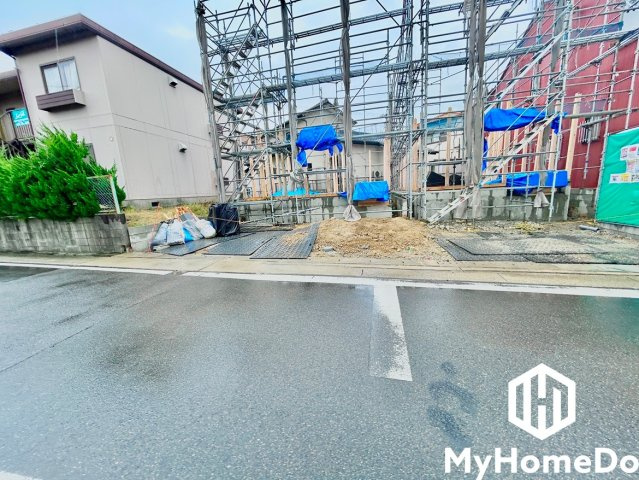 守山区白沢町の前面道路含む現地写真