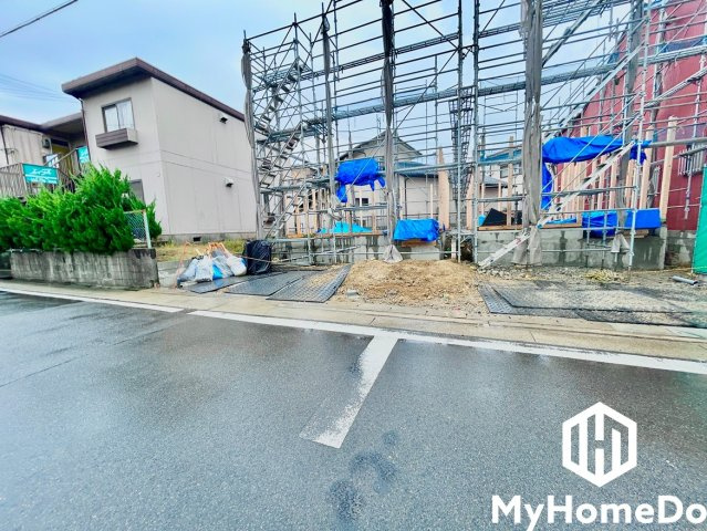 守山区白沢町の前面道路含む現地写真