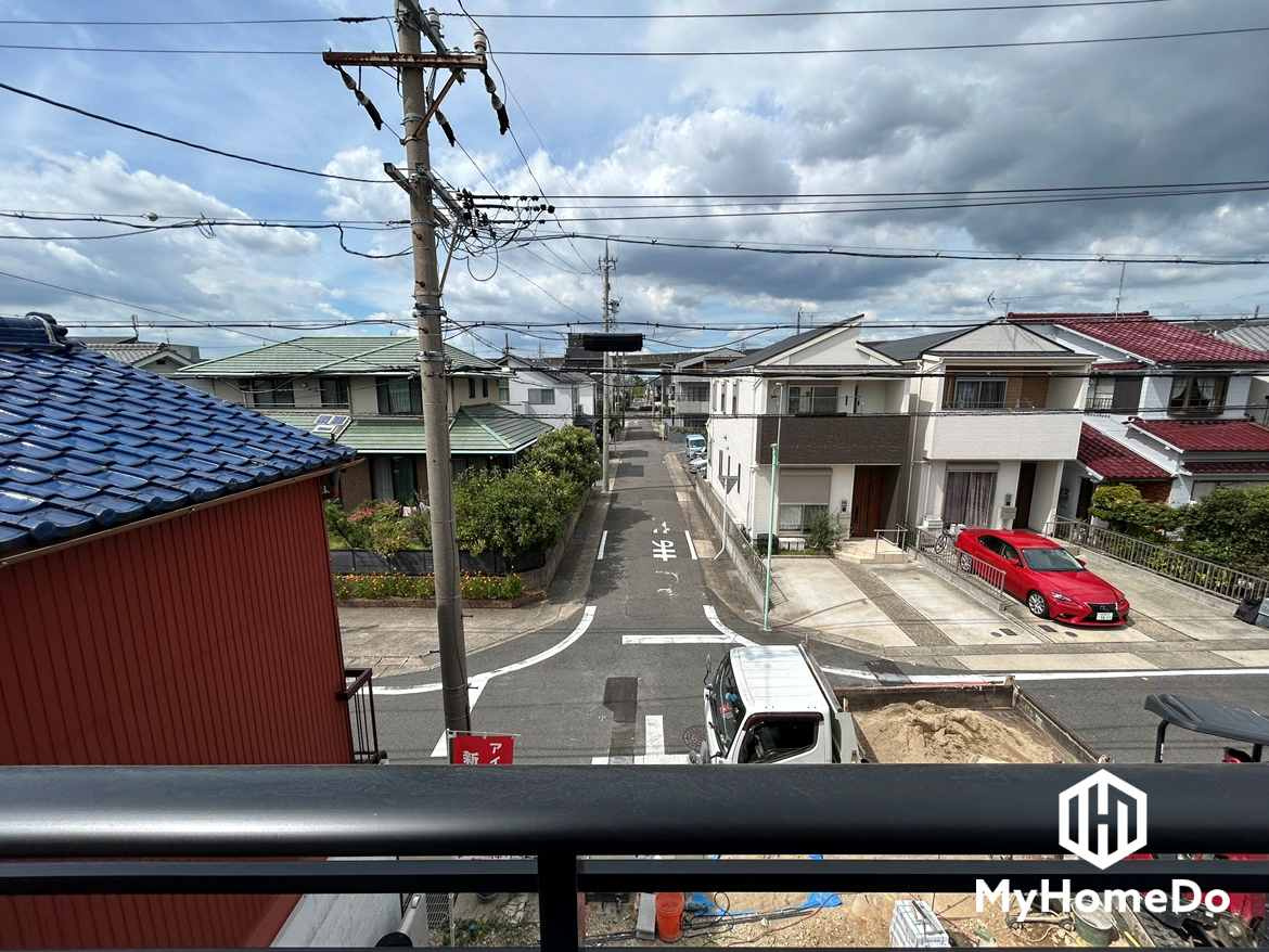 守山区白沢町の前面道路含む現地写真