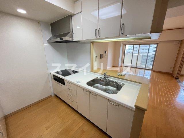 T's garden北柏2号棟のキッチン