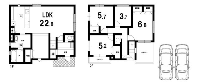 新築戸建の間取り