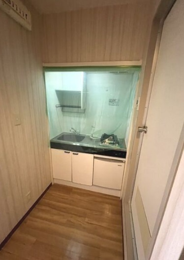 大阪市中央区瓦屋町１丁目の賃貸マンションのキッチン