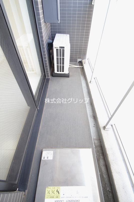 Le'a横濱東口壱番館のバルコニー