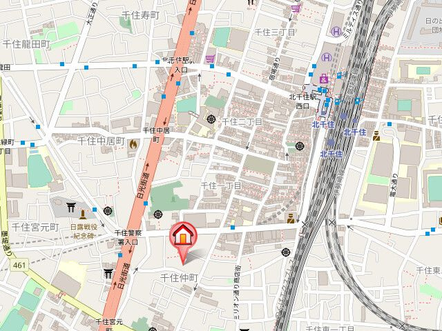 【地図】 | ワコーレ千住A棟