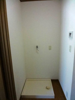 室内洗濯機置場